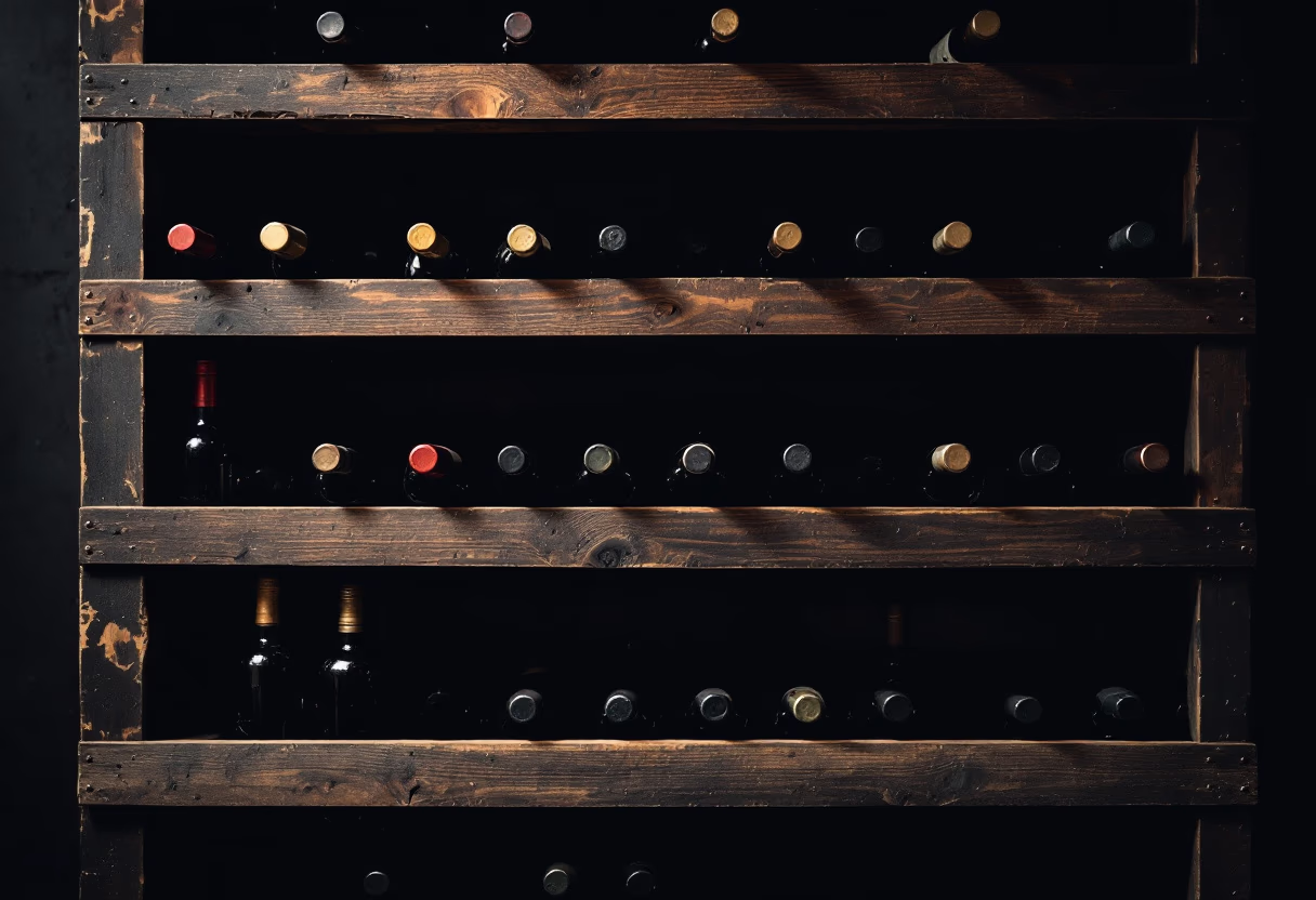 image of wine selection (for a fine dining restaurant).