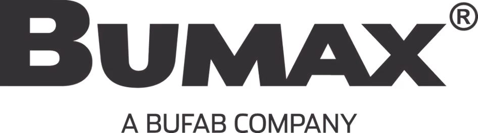 BUMAX logo with text 'A BUFAB COMPANY' underneath.
