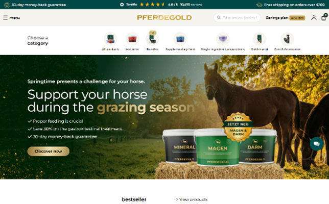 Subscription-First Shopify Store for a 100,000-Customer Brand