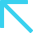 Blue arrow pointing diagonally upward to the left.