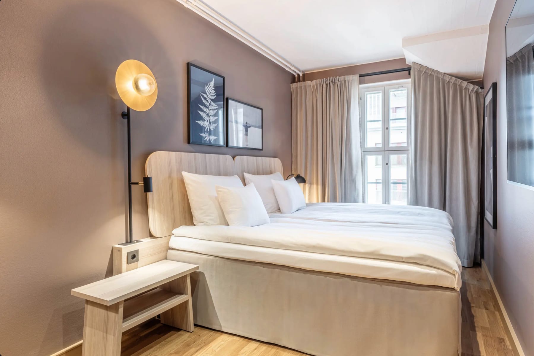 Guest room at Scandic Grand Marina