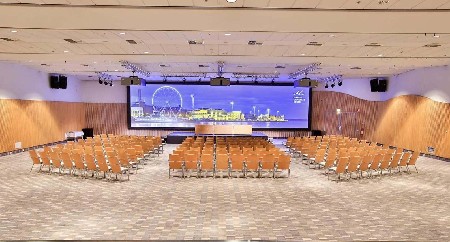 Marina Congress Center main conference hall
