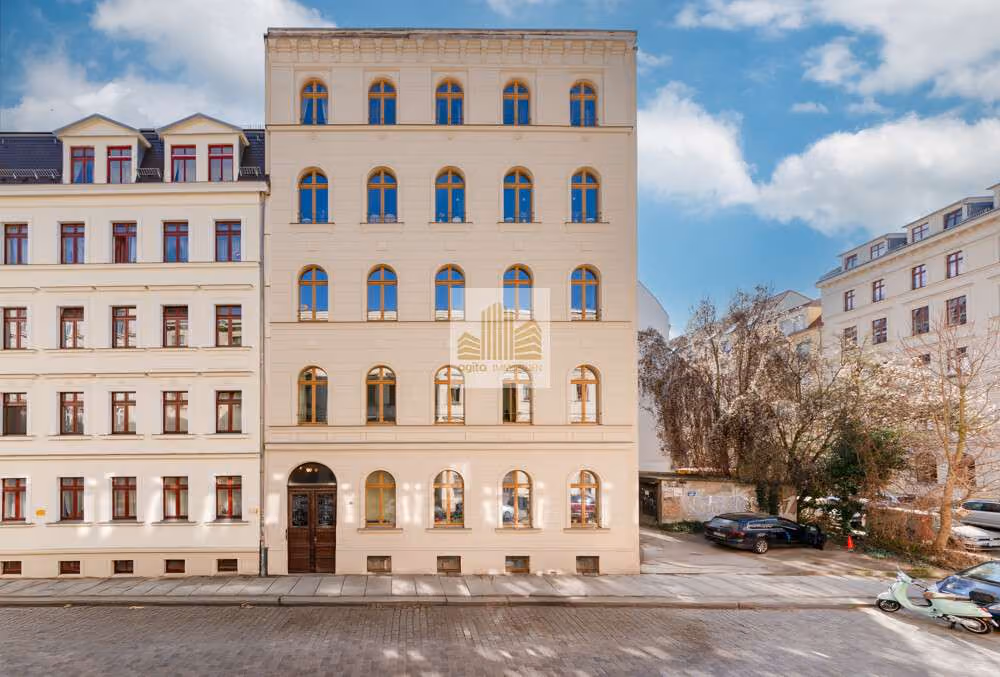 Exklusive 183 m² Dachgeschosswohnung Terrasse mit einem unfassbaren Blick im Herzen von Leipzig