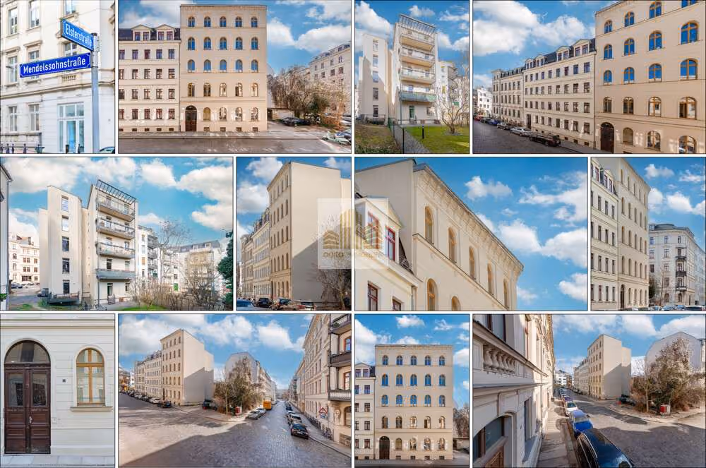 Exklusive 183 m² Dachgeschosswohnung Terrasse mit einem unfassbaren Blick im Herzen von Leipzig
