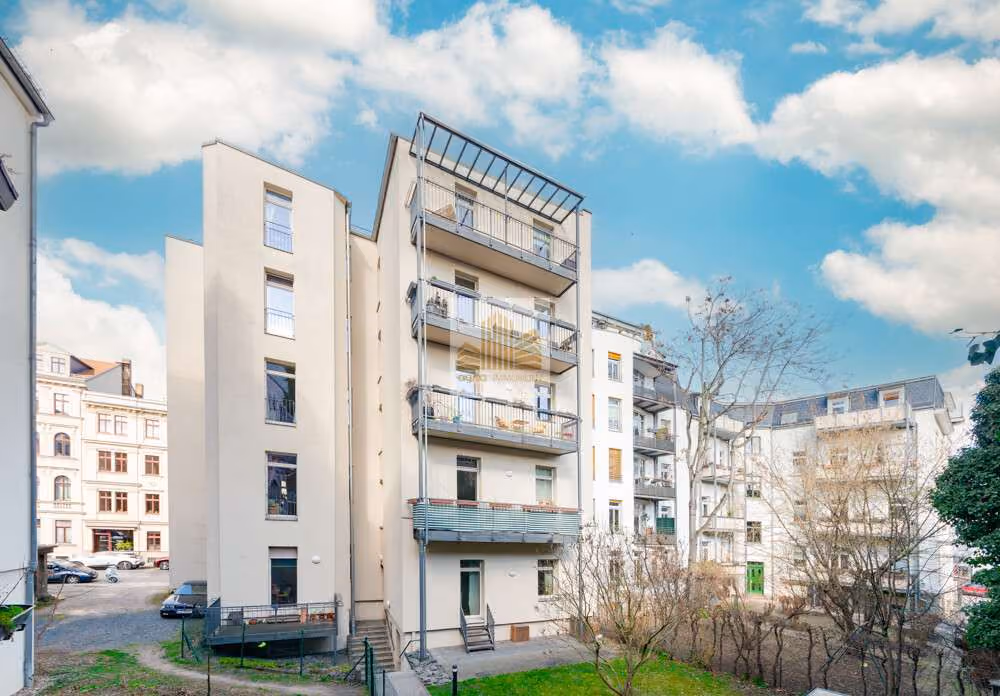 Exklusive 183 m² Dachgeschosswohnung Terrasse mit einem unfassbaren Blick im Herzen von Leipzig