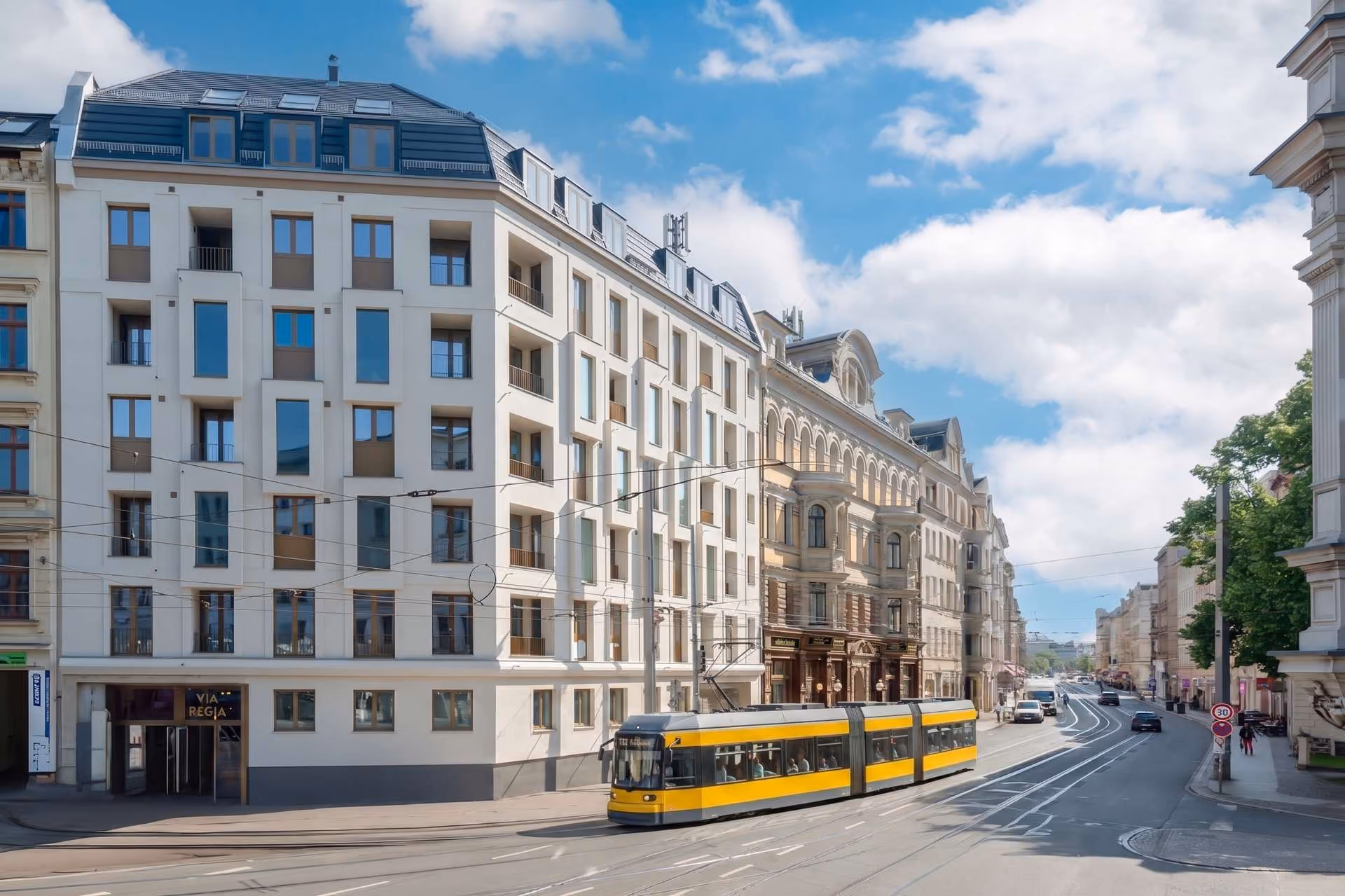 Außenansicht Straßenseire