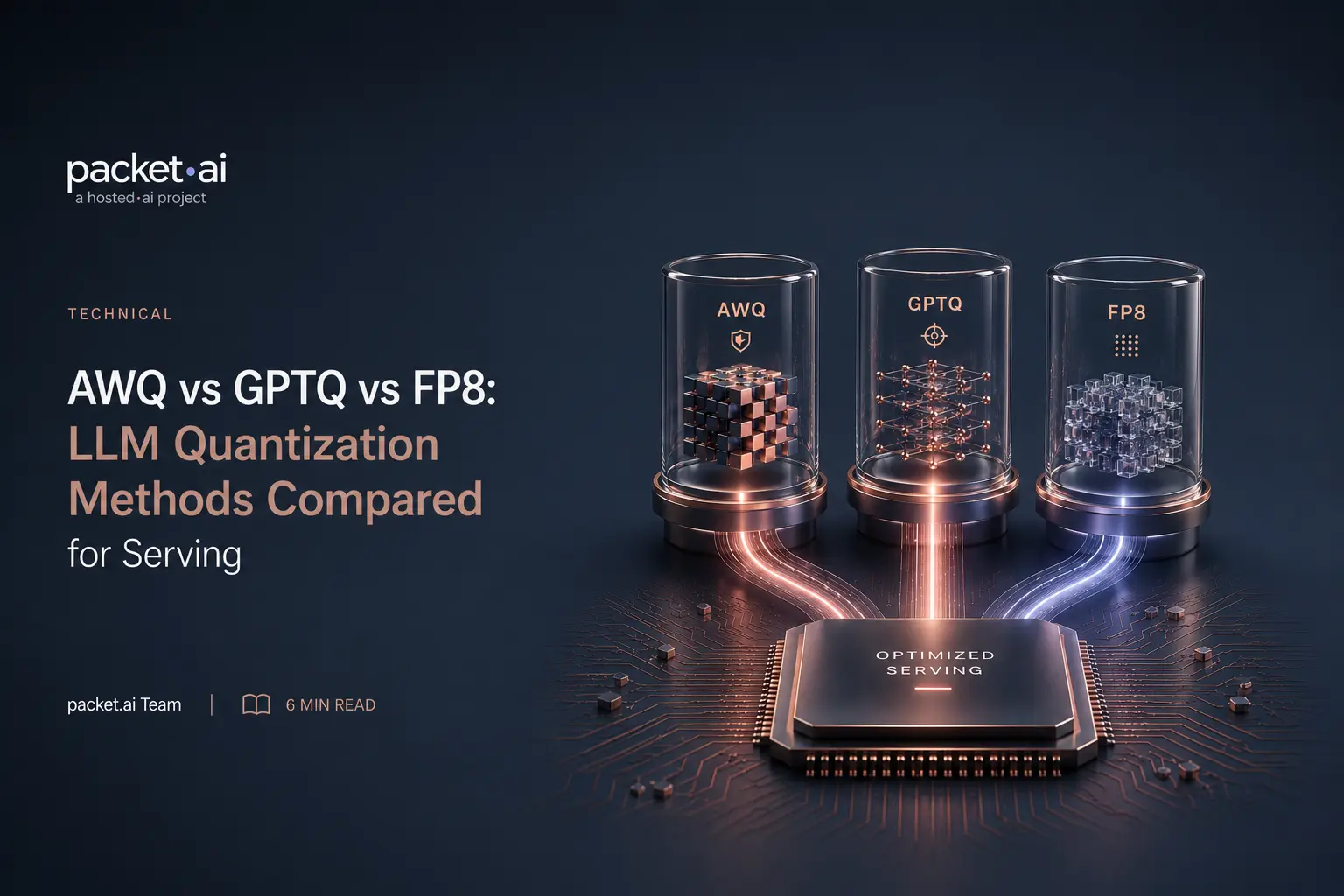 AWQ vs GPTQ vs FP8 quantization comparison — packet.ai