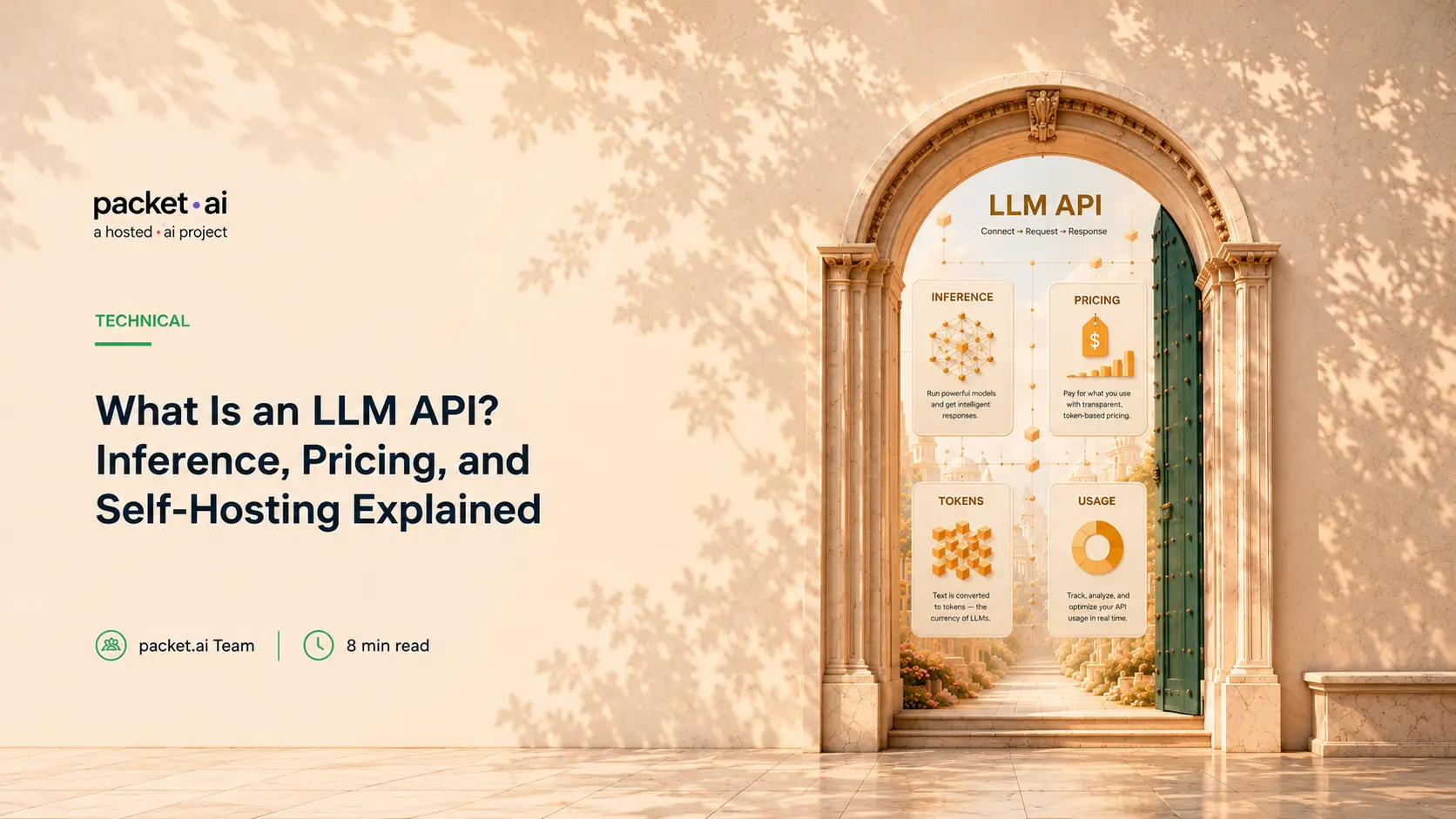 What is an LLM API pricing self-hosting guide — packet.ai