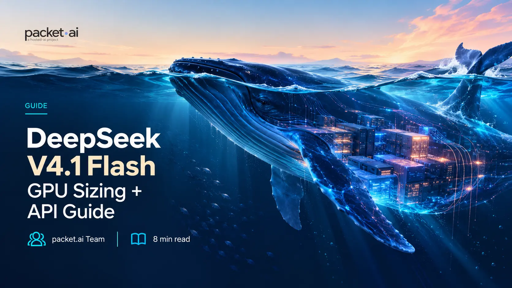 DeepSeek V4.1 Flash pricing GPU sizing — packet.ai