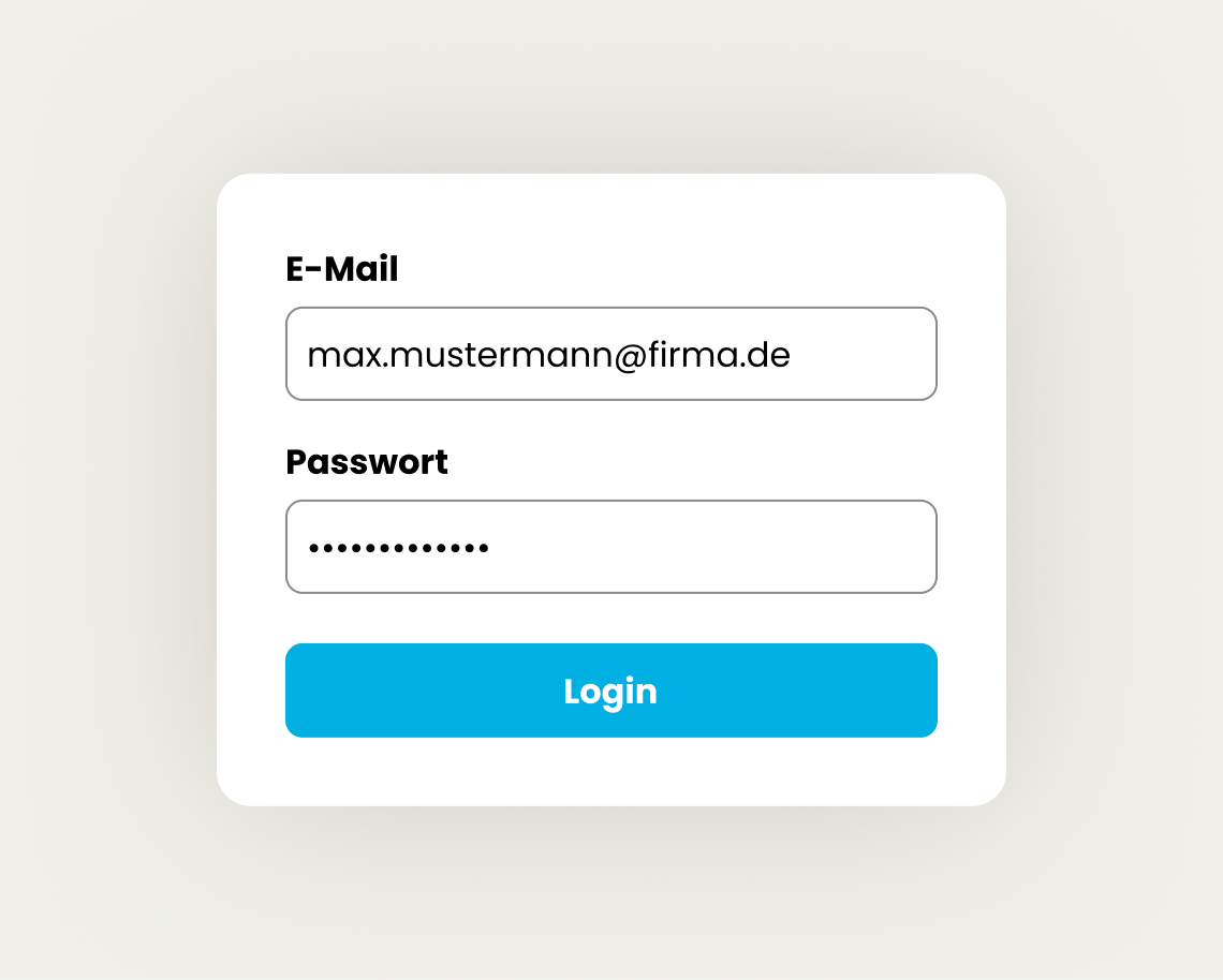 Drei weiße Fahrzeuge mit dem Logo von DRS Mail stehen nebeneinander vor einem modernen Glasgebäude, jeweils mit einem Fahrer am Steuer.