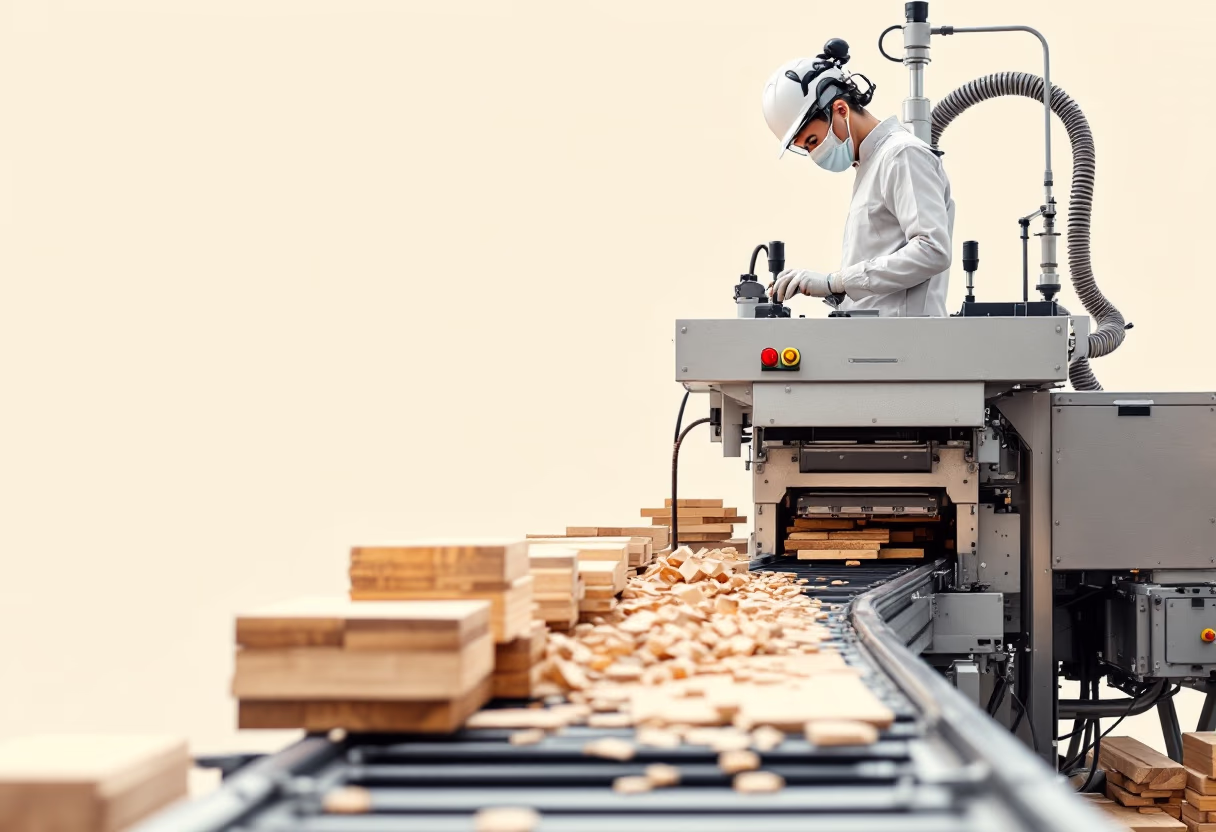 image of raw material processing stage