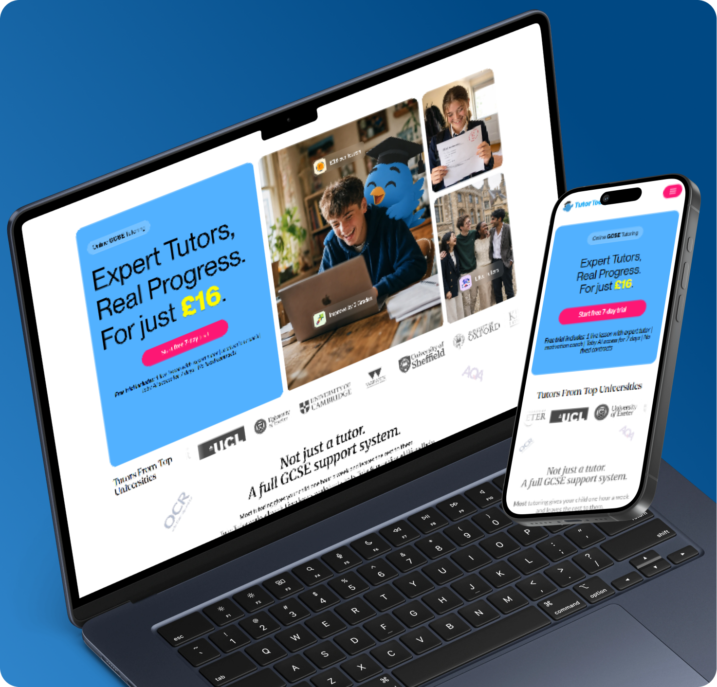 TutorToday Webflow website case study