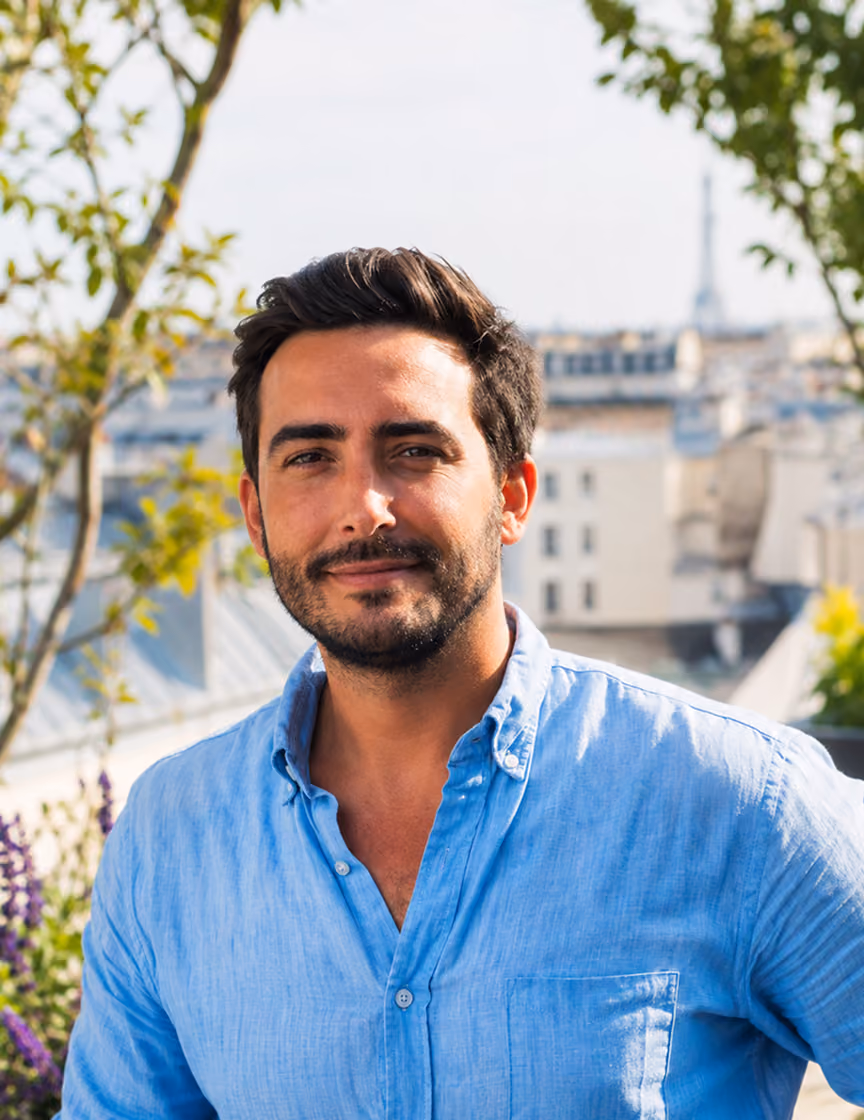 Portrait de Xavier, fondateur de Vernay Paysage