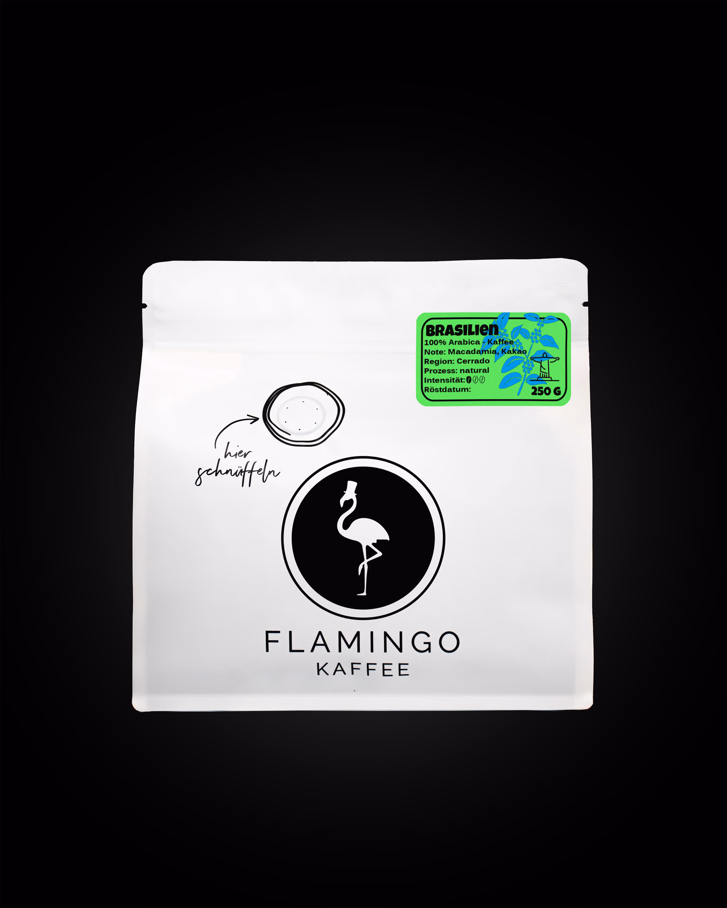 Flamingo Kaffee Brasil 250 Gramm alternative Perspektive