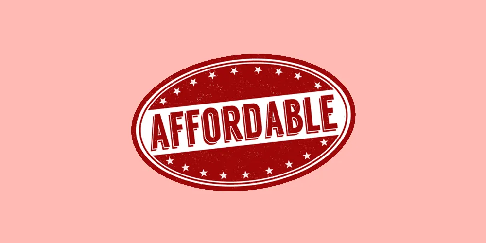affordable in a badge