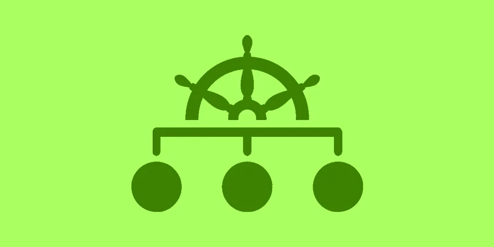 ship helm with different points