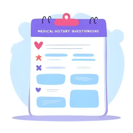 Physical therapy evaluation template and workflow