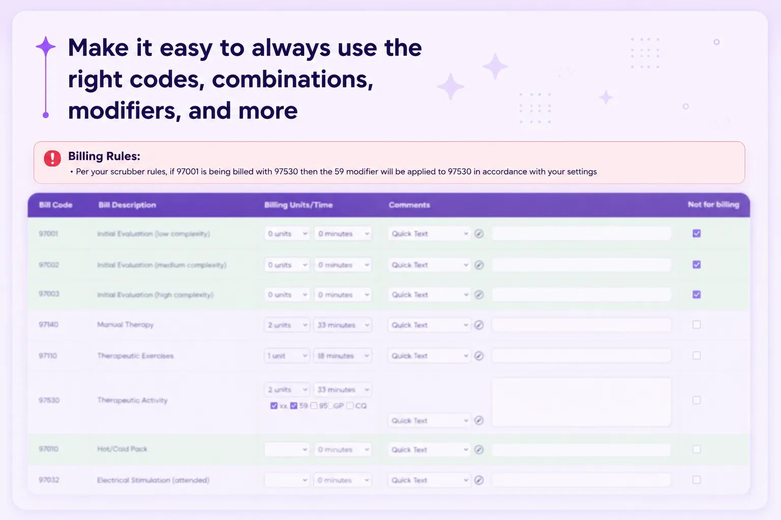 Fast & Effective Billing