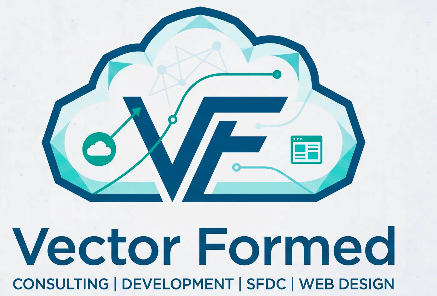 Vector Formed Business Logo