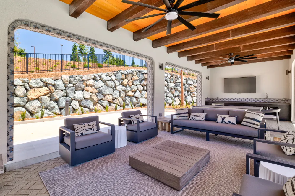 Patio area