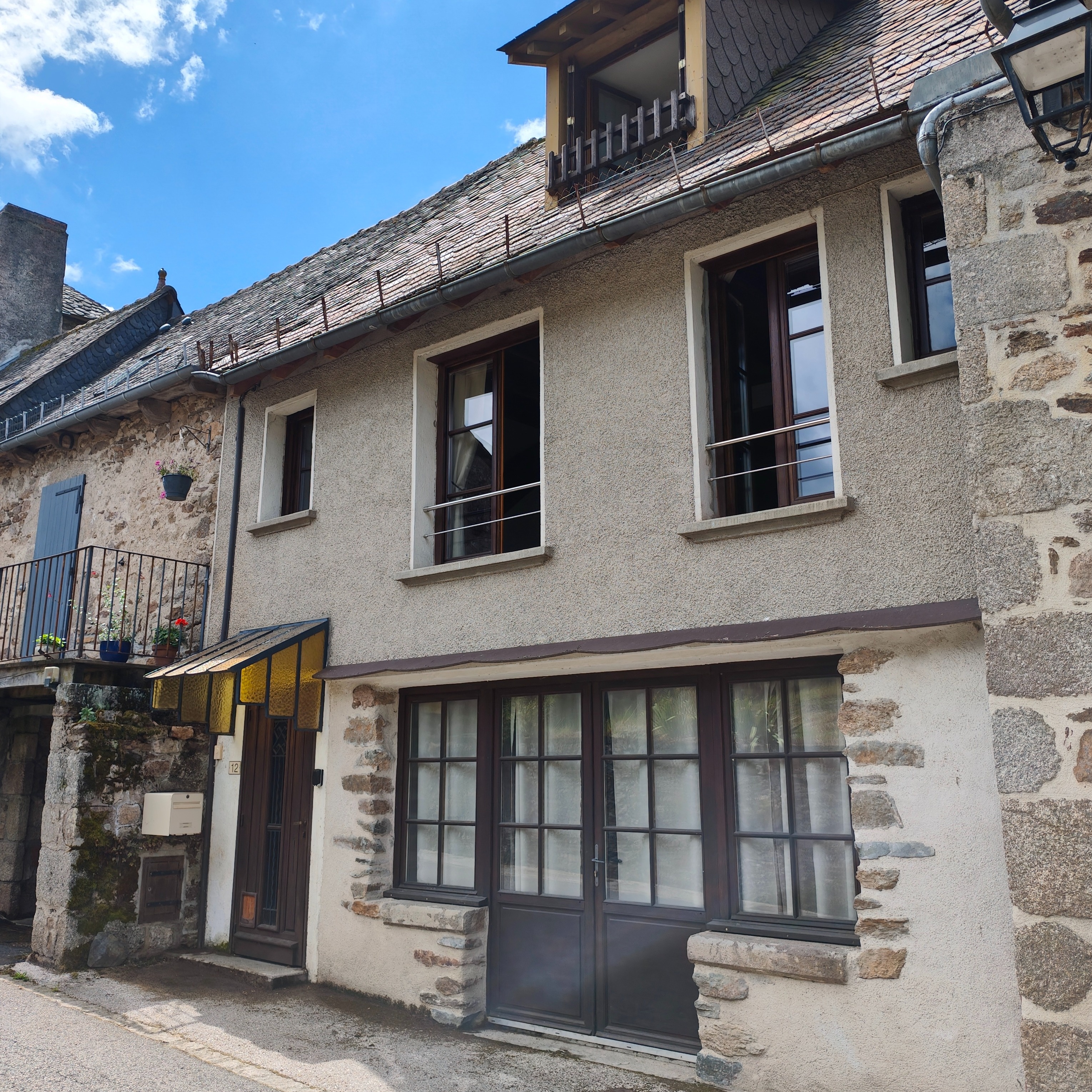 Façade du logis Saint-Martin