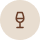 Icon verre de bar