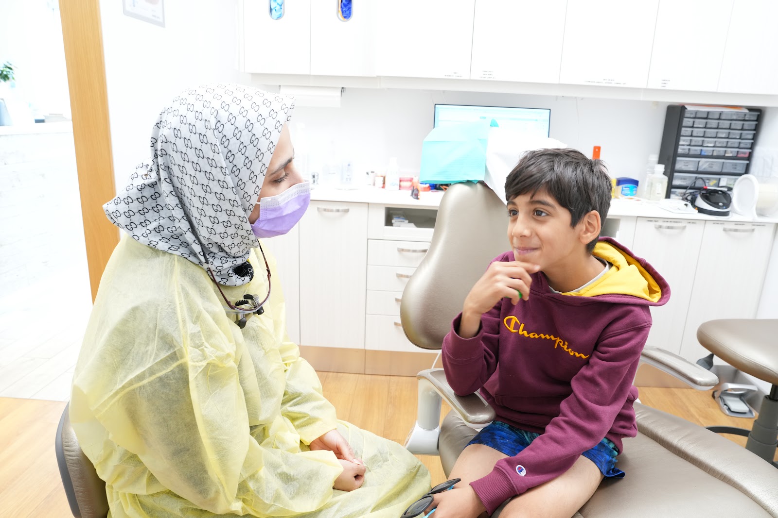 Dental treatment room at DTC Dental Treatment Center in Richmond, BC