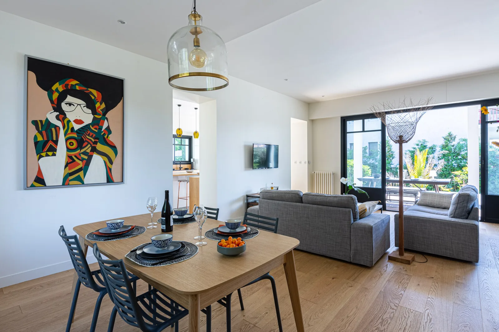 Intérieur lumineux aménagé par Soul Sens, architecte d'intérieur