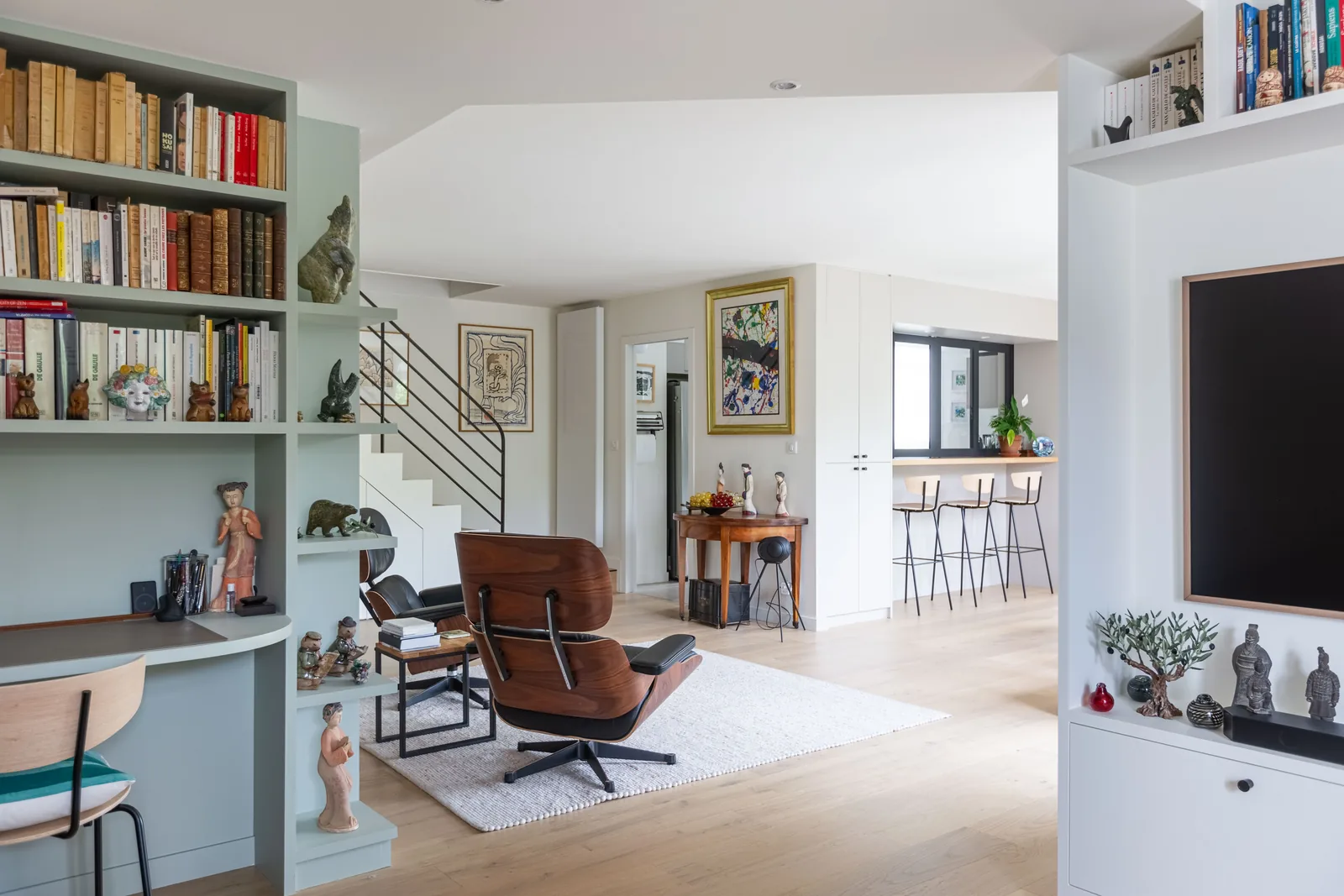 Intérieur design contemporain aménagé par Soul Sens