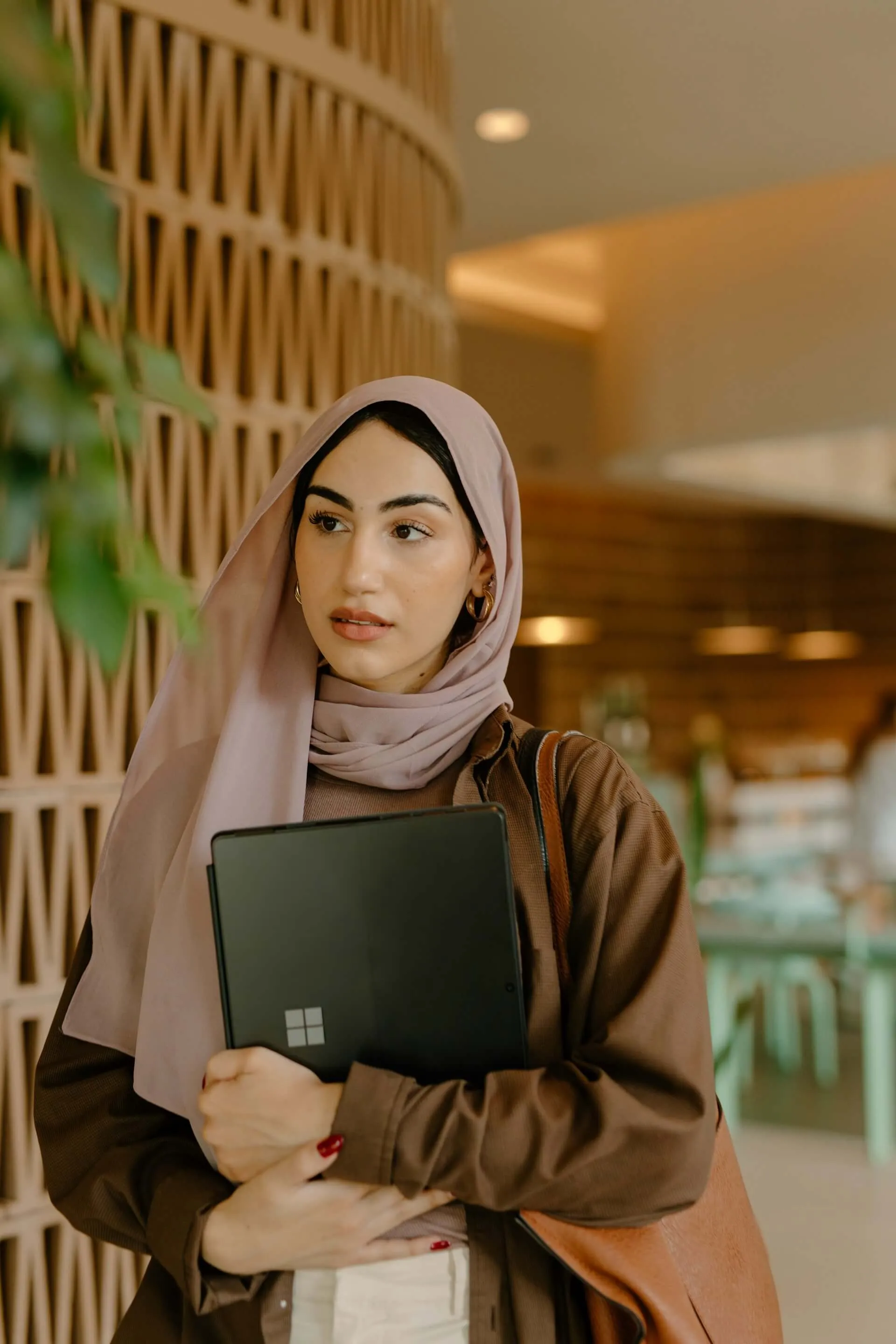 Professional maintaining focus and accountability through technology change