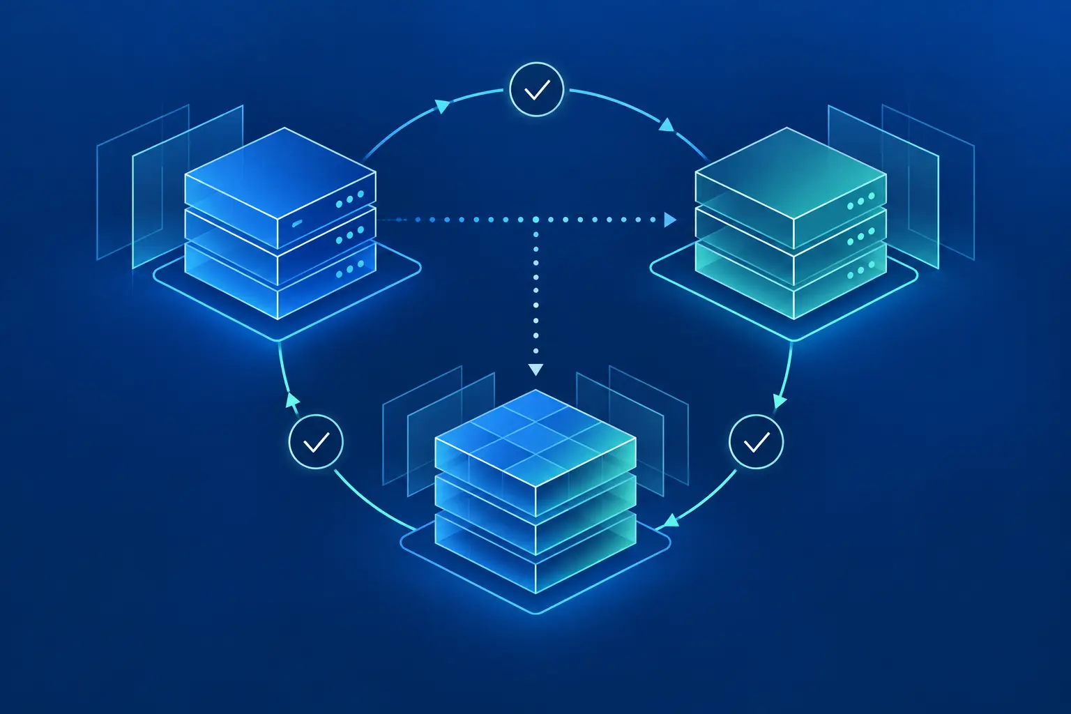 Abstract recovery architecture with mirrored platforms validation loops and protected layers