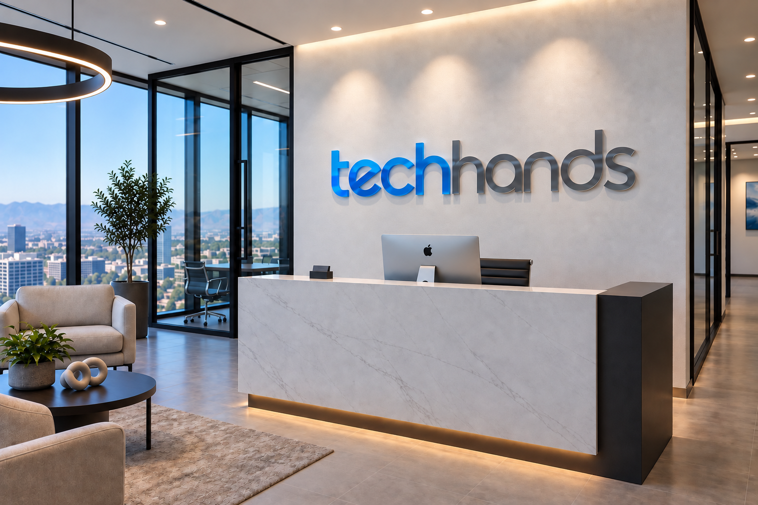 Techhands office reception