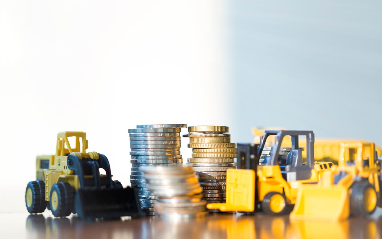 Construction equipment photograph