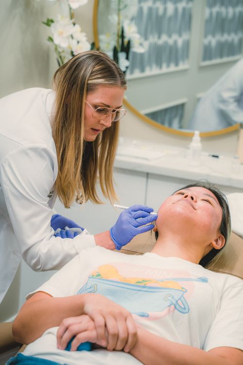 Unify Care in-clinic anti-aging treatment room in Redlands