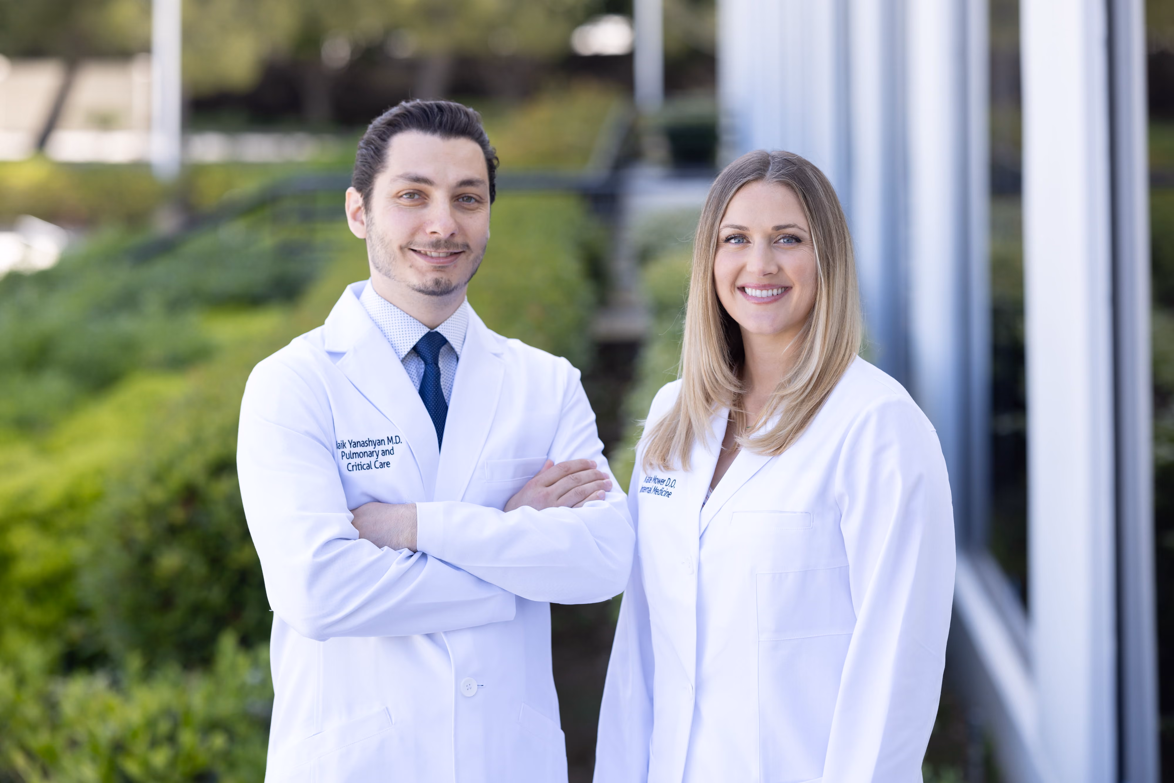 Dr. Haik Yanashyan and Dr. Katherine Mower, founders of Unify Care