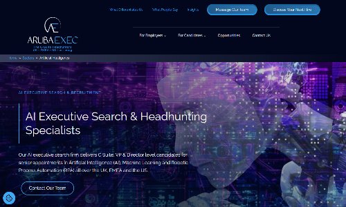 Aruba Exec website