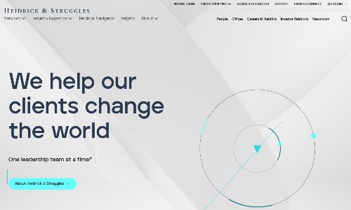 Heidrick & Struggles website