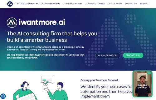 iwantmore.ai - Best for SMBs turning AI ideas into working workflows