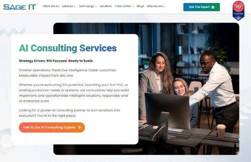 Sage IT website