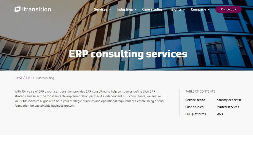Itransition website