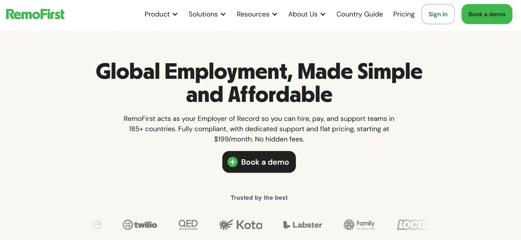 RemoFirst website