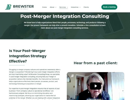 Brewster Consulting Group website