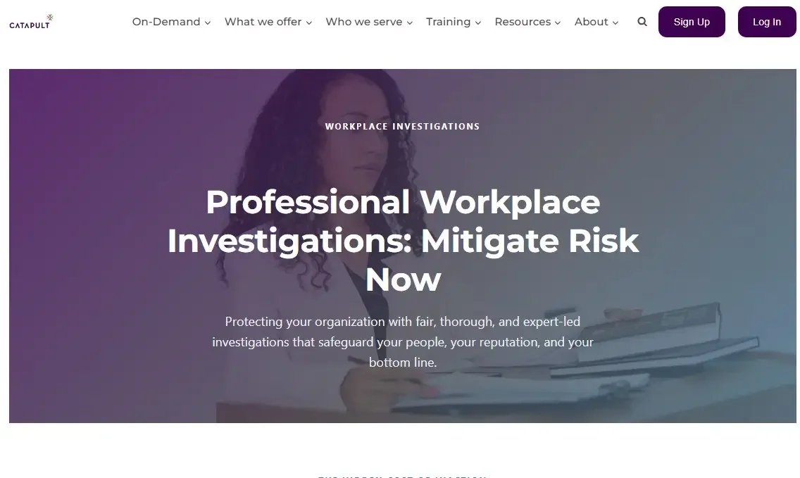 Catapult HR website