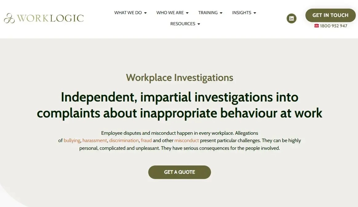 Worklogic website