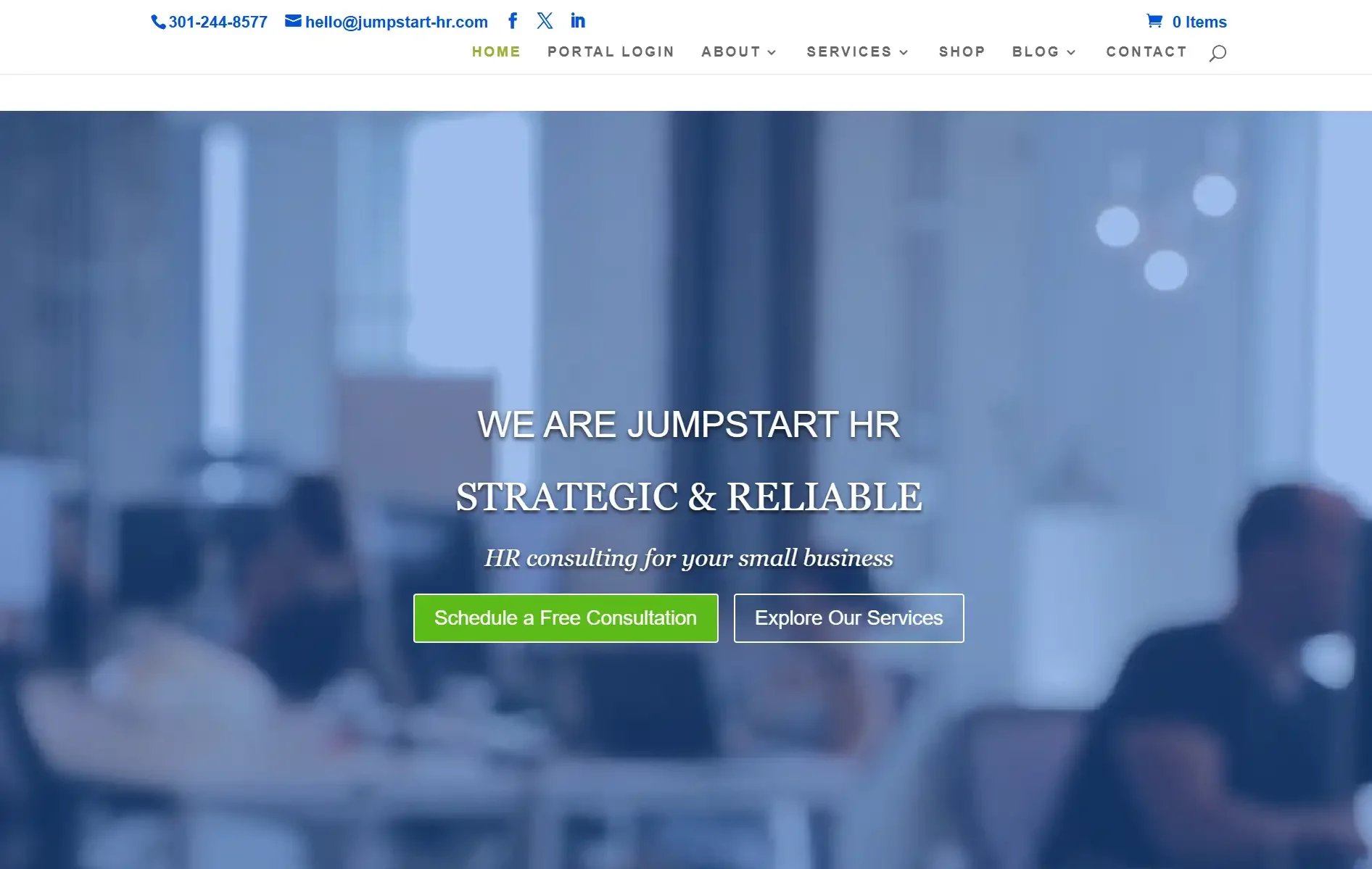 Jumpstart HR website