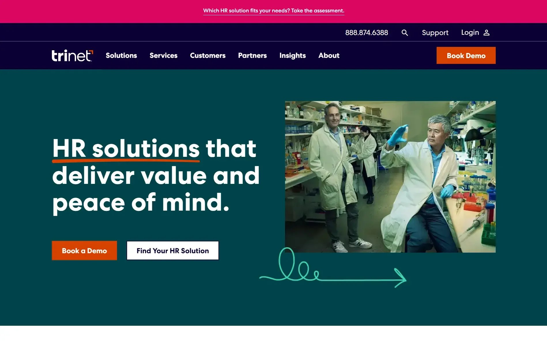TriNet website