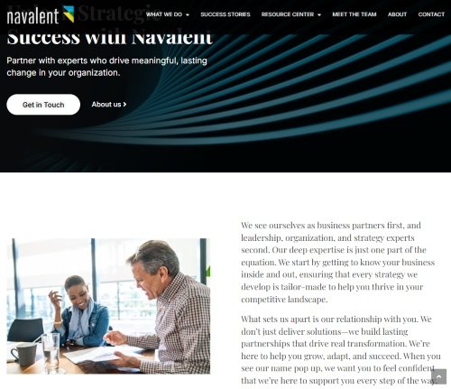 Navalent website