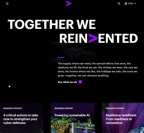 Accenture website