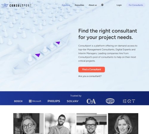 Consultport website