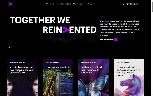 Accenture website